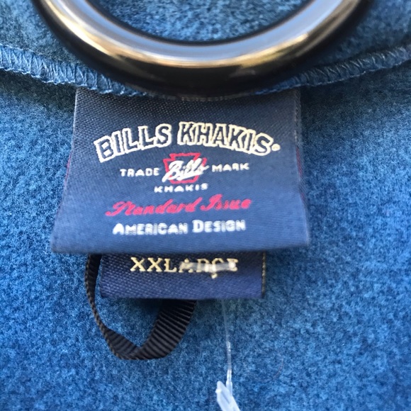 New Bill Khakis 1/2 zipper fleece size XXL - Picture 7 of 8